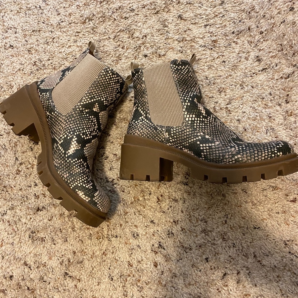 Target snakeprint boot